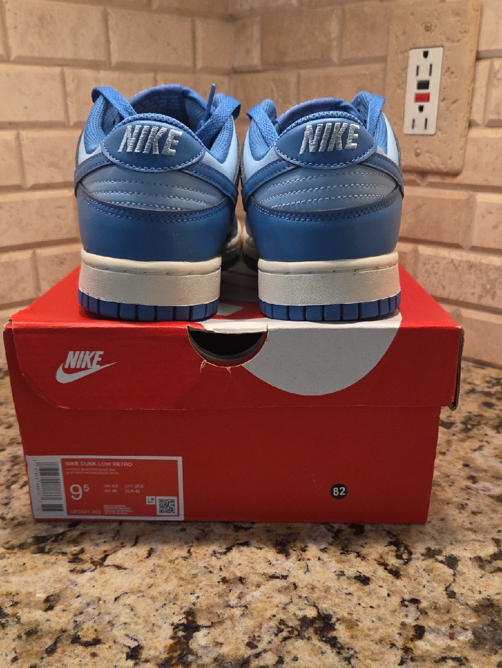 👟 Nike Dunk Low "Psychic Blue" Sneaker M 9.5 / W 11 - Picture 5 of 6